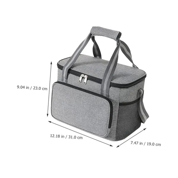 15L Leakproof Thickened Insulated Cooler Lunch Bag
