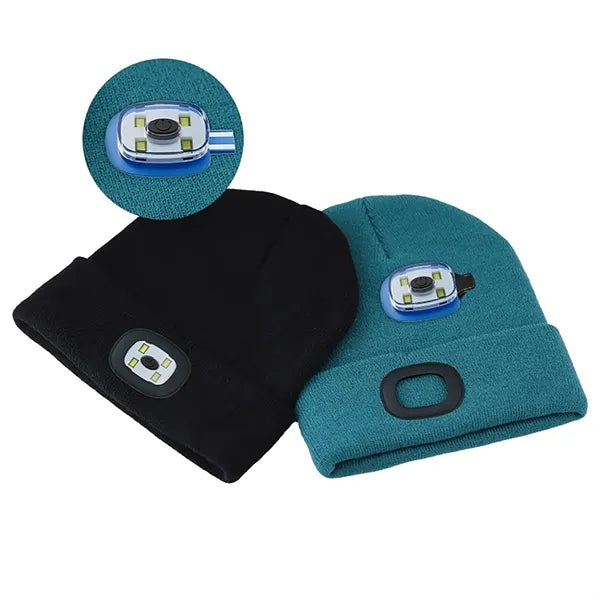 LED Lighted Bluetooth Beanie Hat