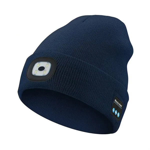 LED Lighted Bluetooth Beanie Hat