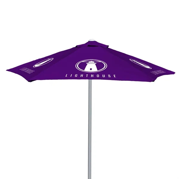 7' E-Z Glide Market Umbrella Kit (6 Imprints)