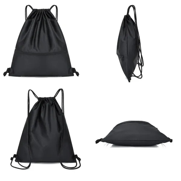 Drawstring Backpack Bag Sport Gym Sackpack