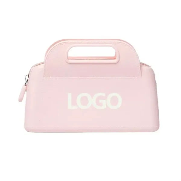 Waterproof Silicone Zipper Bag With Handle