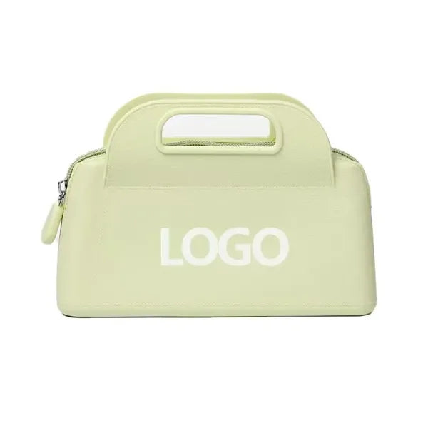 Waterproof Silicone Zipper Bag With Handle