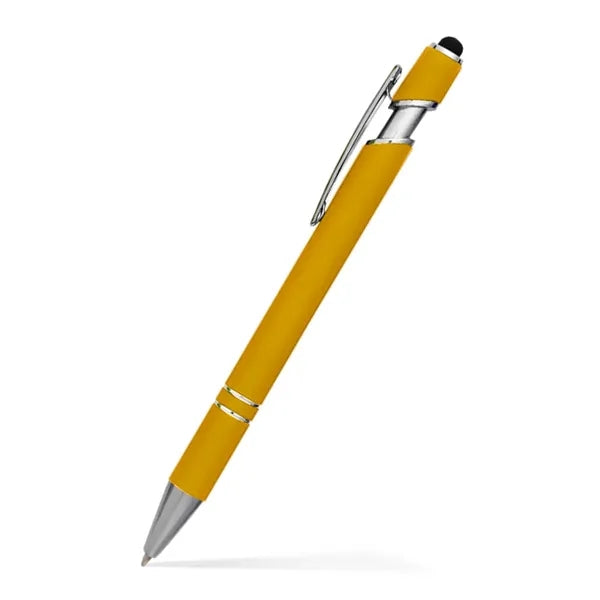 Alexandria Stylus Satin Soft Touch Click Metal Pen