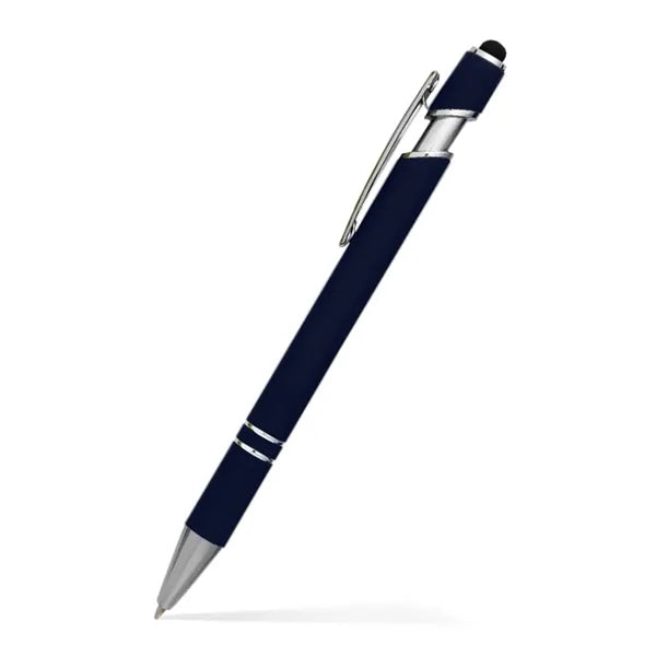 Alexandria Stylus Satin Soft Touch Click Metal Pen