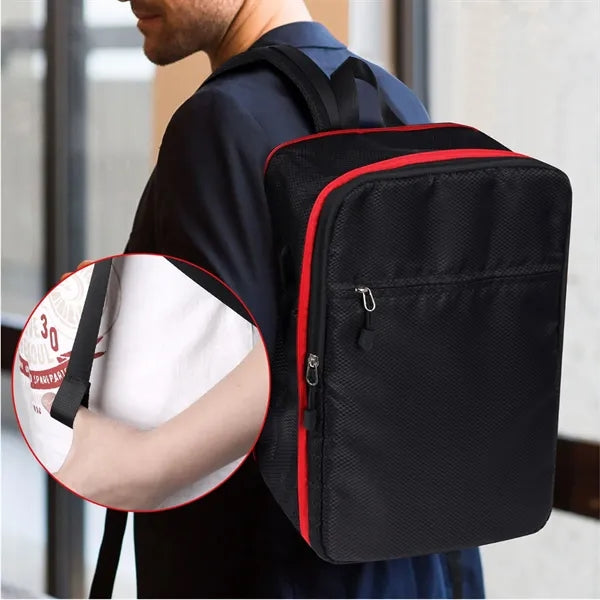 Expandable Waterproof USB Port Laptop Backpack