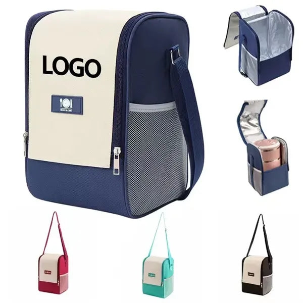 Insulated Lunch Bag with Shoulder Strap