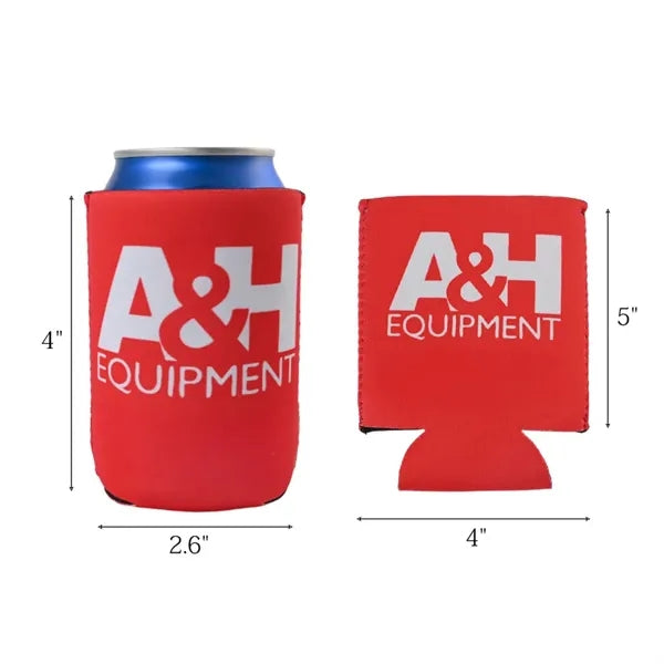 Sublimation Neoprene Magnetic Can Coolers