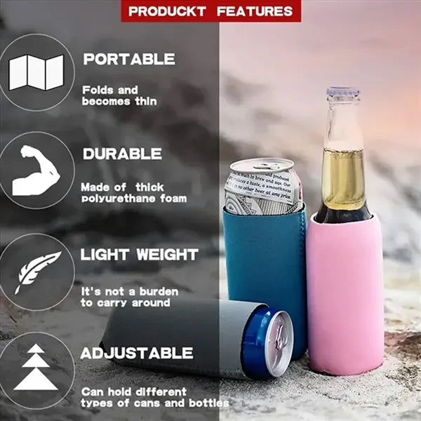 12/16 oz Slim Can Insulator Sleeve