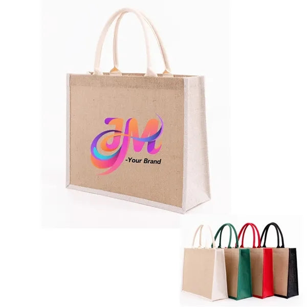 Jute Handbag Burlap Tote Bags