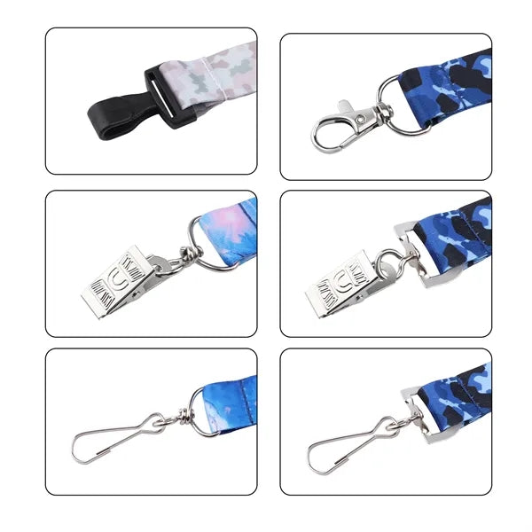 3/4" Polyester Safety Breakaway Lanyard for ID Badges