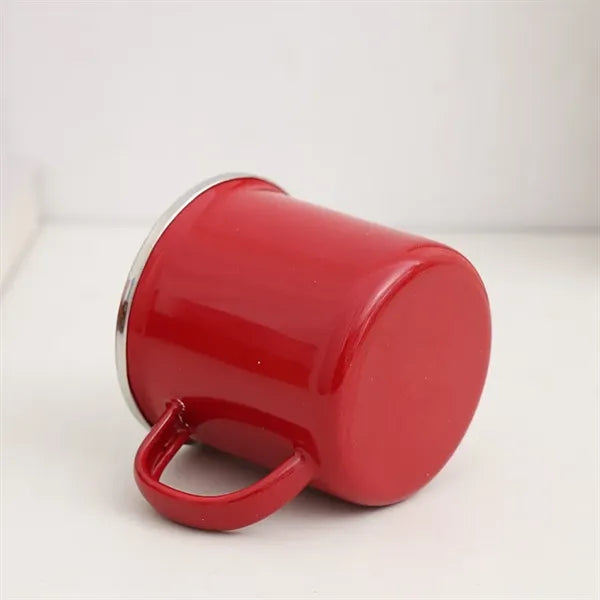 12oz Camping Enamel Metal Mug