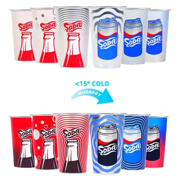 15oz Full Color Changing Aluminum Cup