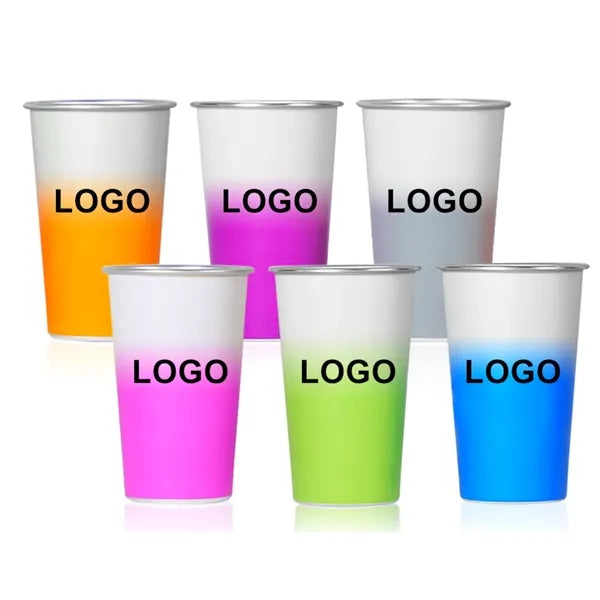 15oz Full Color Changing Aluminum Cup