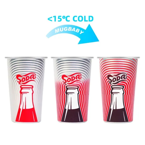 15oz Full Color Changing Aluminum Cup
