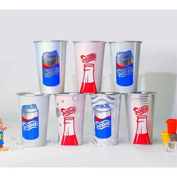 15oz Full Color Changing Aluminum Cup