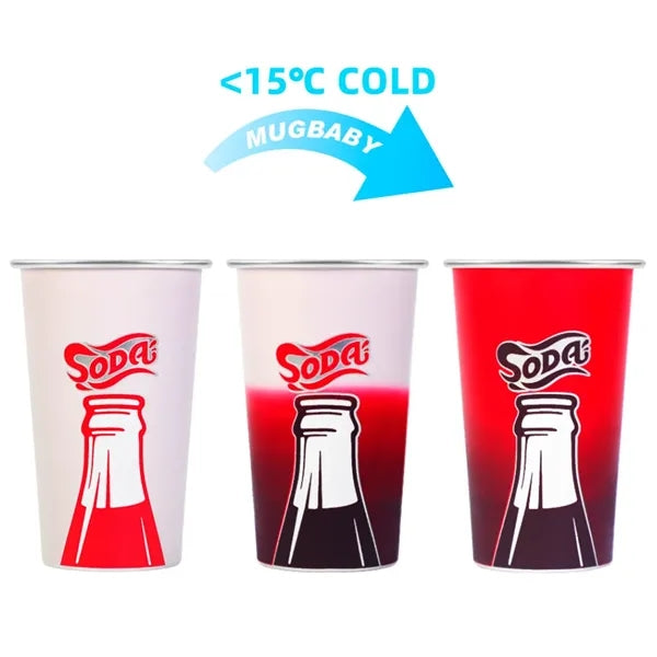 15oz Full Color Changing Aluminum Cup