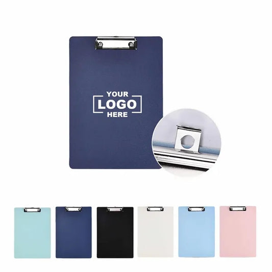 Colored Plastic Folder Board with Metal Cli A4