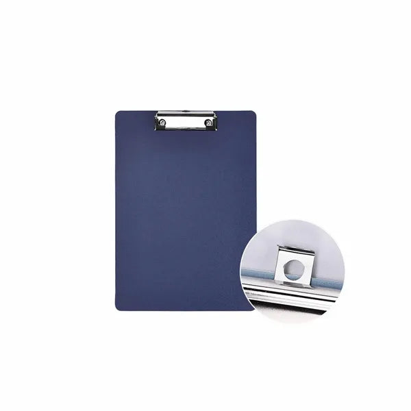 Colored Plastic Folder Board with Metal Cli A4