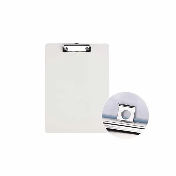 Colored Plastic Folder Board with Metal Cli A4