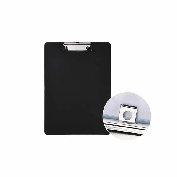 Colored Plastic Folder Board with Metal Cli A4