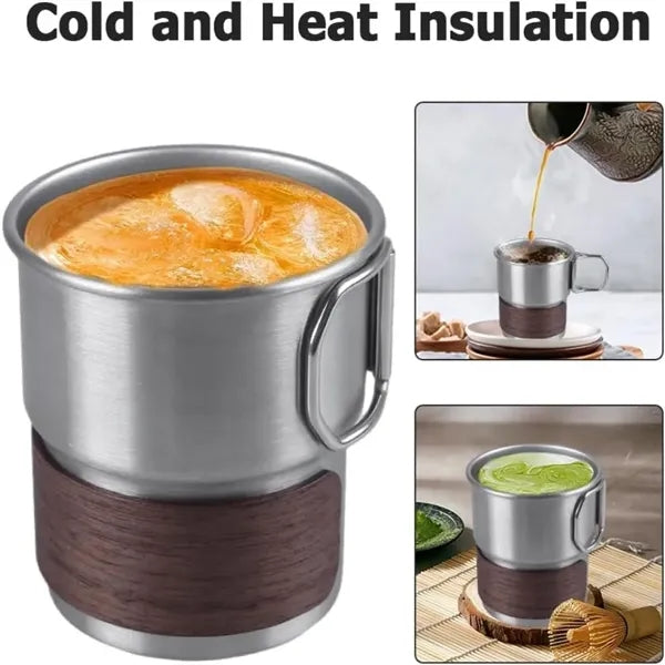 304 Stainless Steel Camping Mugs