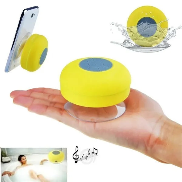 Waterproof Bluetooth Shower Speaker with Suction Cup