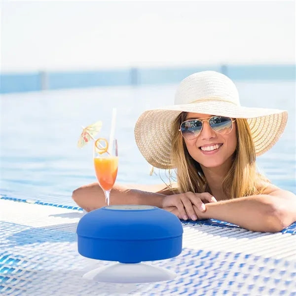 Waterproof Bluetooth Shower Speaker with Suction Cup
