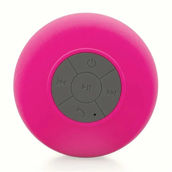 Waterproof Bluetooth Shower Speaker with Suction Cup