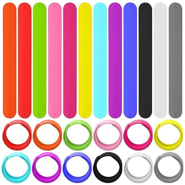 Silicone Slap Bracelets