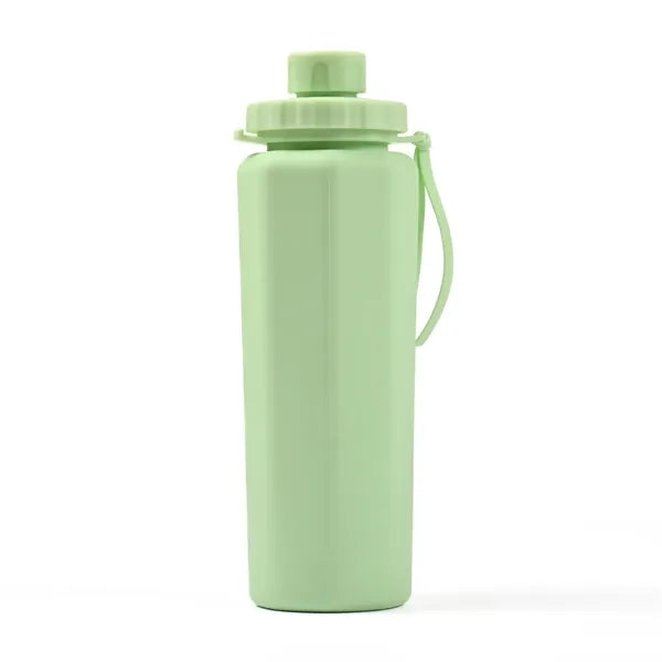 Collapsible Leakproof Silicone Sports Water Bottle