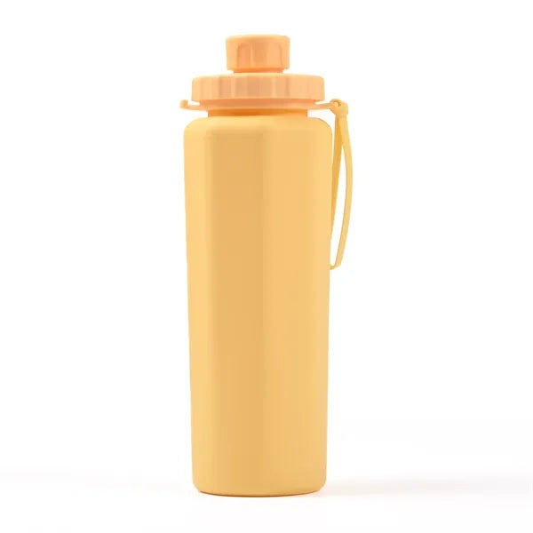 Collapsible Leakproof Silicone Sports Water Bottle