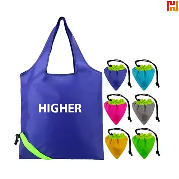Foldable Shopping Bag Strawberry Pouch