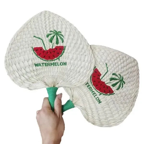 Mini Handmade Eco-friendly Straw Fan
