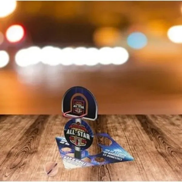 Pop-Ups! Basketball Mini Table Game + Coaster