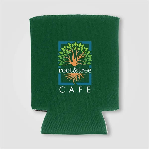 Fria Polyester Insulated Can Cooler - Heat Transfer
