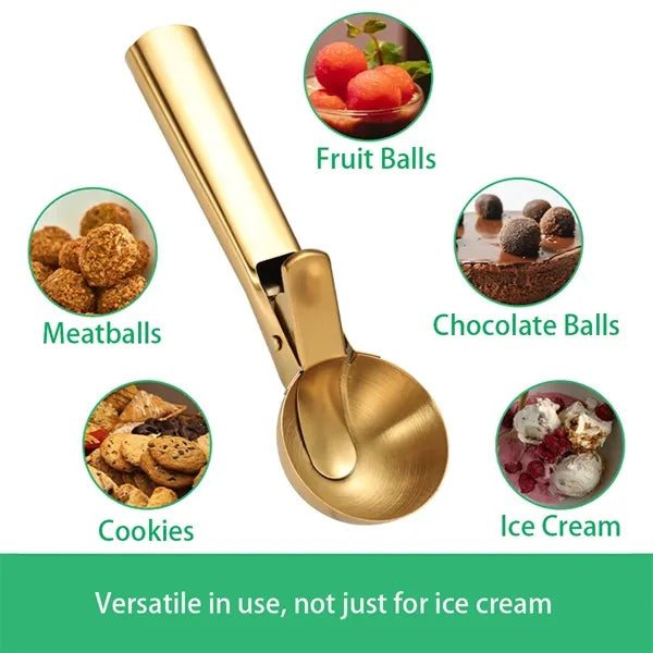 Stainless Steel Ice Cream Spoon