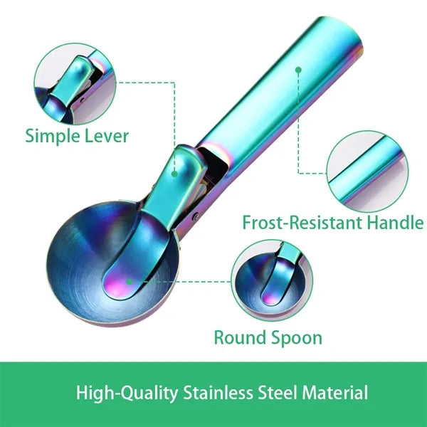 Stainless Steel Ice Cream Spoon
