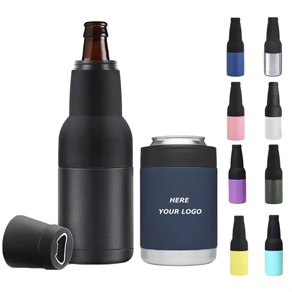 3-in-1 Can Cooler & Bottle Holder with Opener