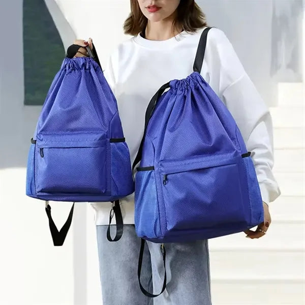 Lightweight Waterproof Drawstring Backpack