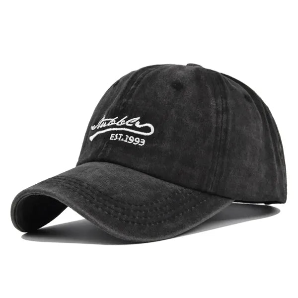 Vintage Unstructured Washed Cotton Baseball Cap