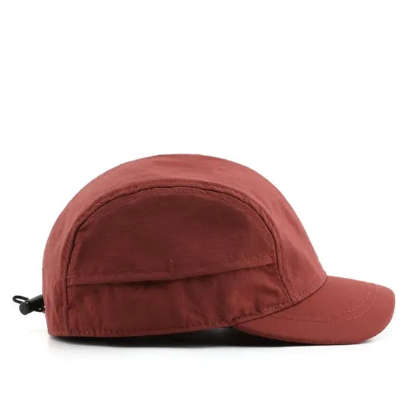 Quick-Dry 5-Panel Baseball Cap with UPF 50+