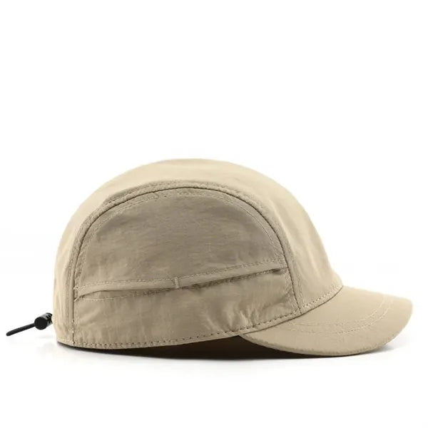 Quick-Dry 5-Panel Baseball Cap with UPF 50+
