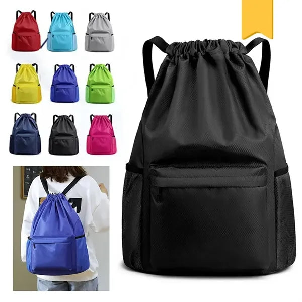 Lightweight Waterproof Drawstring Backpack