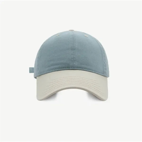 Two-Tone Cotton Baseball Cap