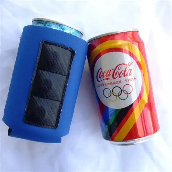 Collapsible Cooler with Magnet for Cans & Bottles
