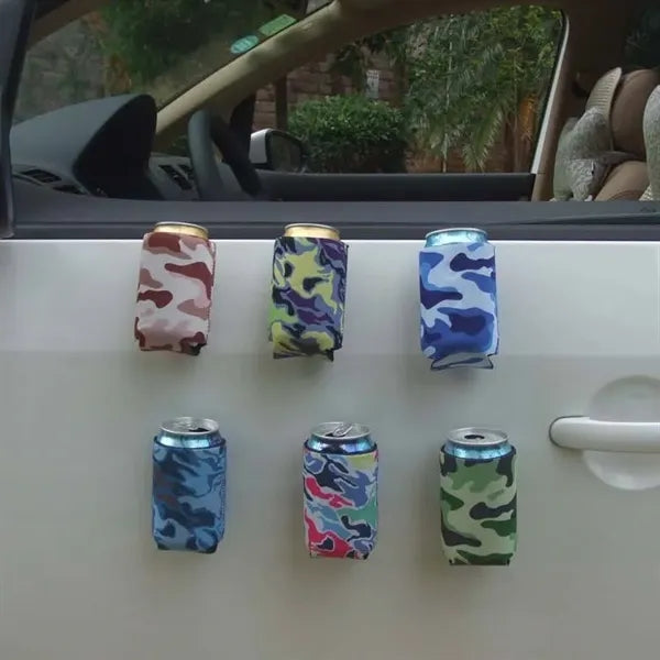 Collapsible Cooler with Magnet for Cans & Bottles