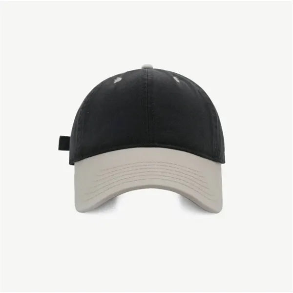 Two-Tone Cotton Baseball Cap