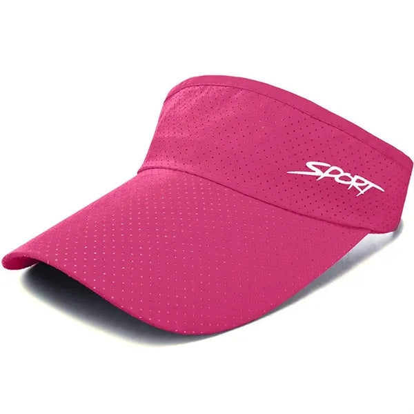 Breathable Quick-Dry Sun Visor Cap for Active Lifestyles