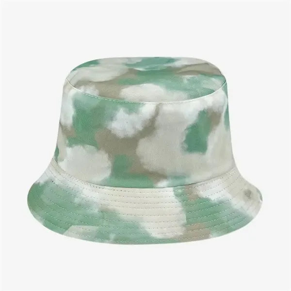 Unisex Cotton Tie-Dye Bucket Hat - Breathable & Packable